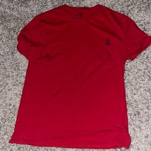 Red Polo T-Shirt Worn Once (Men’s M)